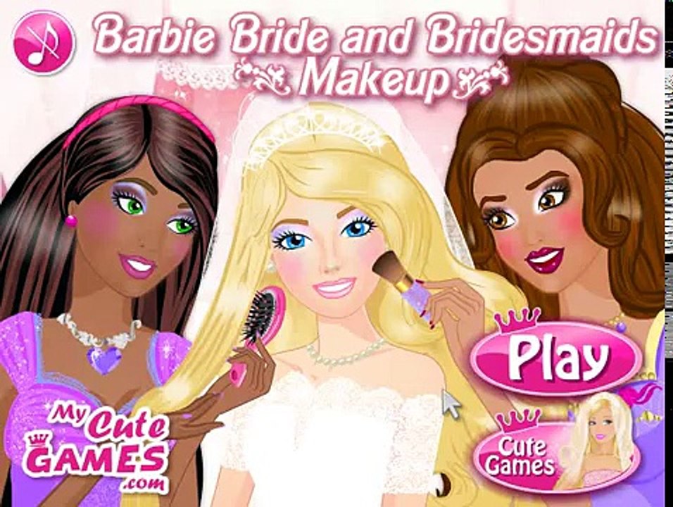 Barbie Wedding Makeup -Cartoon for children -Best Kids Games -Best Baby Games -Best Video