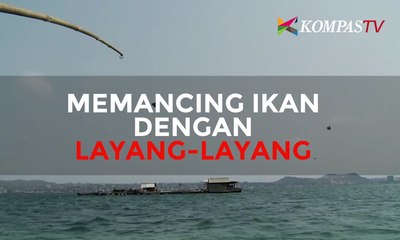 Memancing Ikan dengan Layang-layang