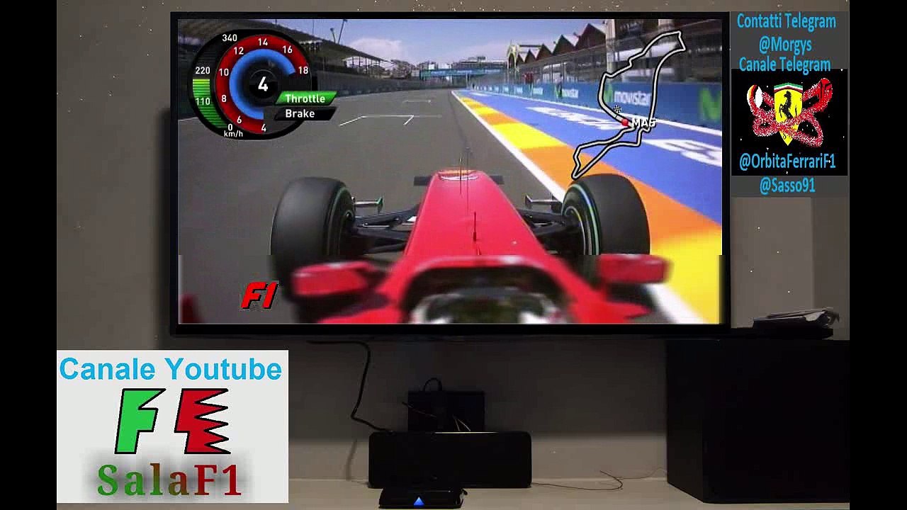 Onboard - F1 2010 Round 09 - GP Europa (Valencia) Felipe Massa