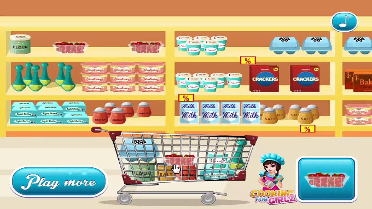 Disney Princess Cinderella Cooking Bunny Cake Game