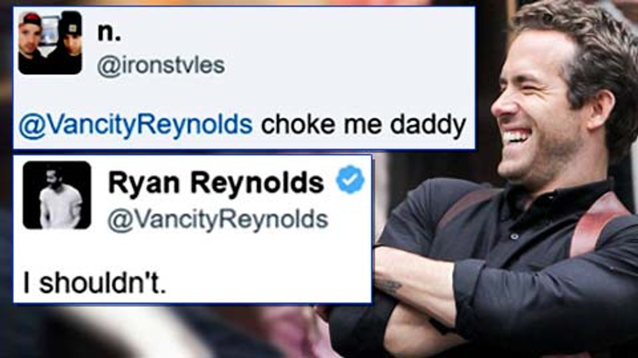 Ryan Reynolds EPIC Response To SEXUAL Requests On Twitter | Ryan Reynolds Twitter