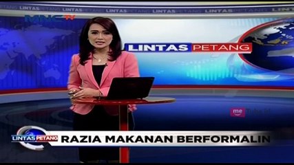 KPKP Kota Jakarta Barat Razia Makanan Formalin