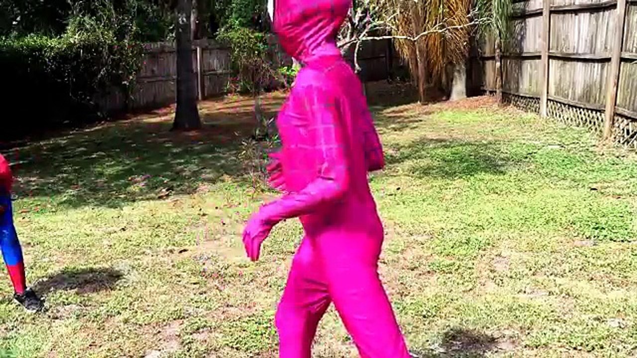 Joker vs Spiderman vs Pink Spidergirl - Slime Prank! - Funny Superheroes