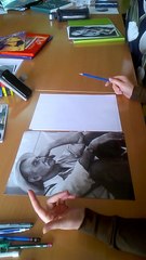 Cours de dessin : Explication portrait les ombres "ISA REINA"