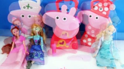 Peppa Pig Hair Style Set Toy Video Peluquería de Peppa Pig Toys Juguetes