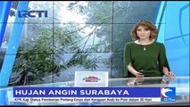Hujan Angin, Taman Kota Surabaya Rusak