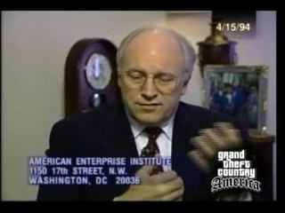 Dick Cheney admits fraud on the C-SPAN channel