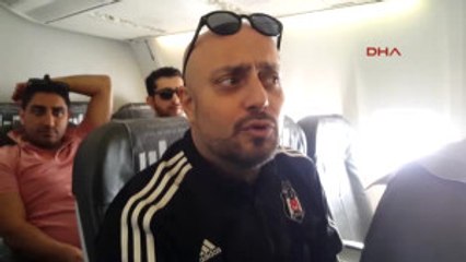 Olympiakoslu ve Beşiktaşlı Taraftarlar Maça Odaklandı