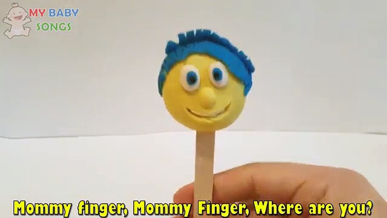 Inside Out | Play Doh | Finger Family nursery rhyme
