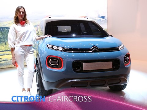 Citroën C-Aircross en direct du salon de Genève 2017