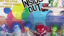Inside Out Character Figures Fear, Sadness,Joy, Disgust, Anger Toy Review - Kiddie Toys