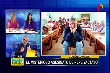 Beto Ortiz esclarece dudas sobre caso Yactayo