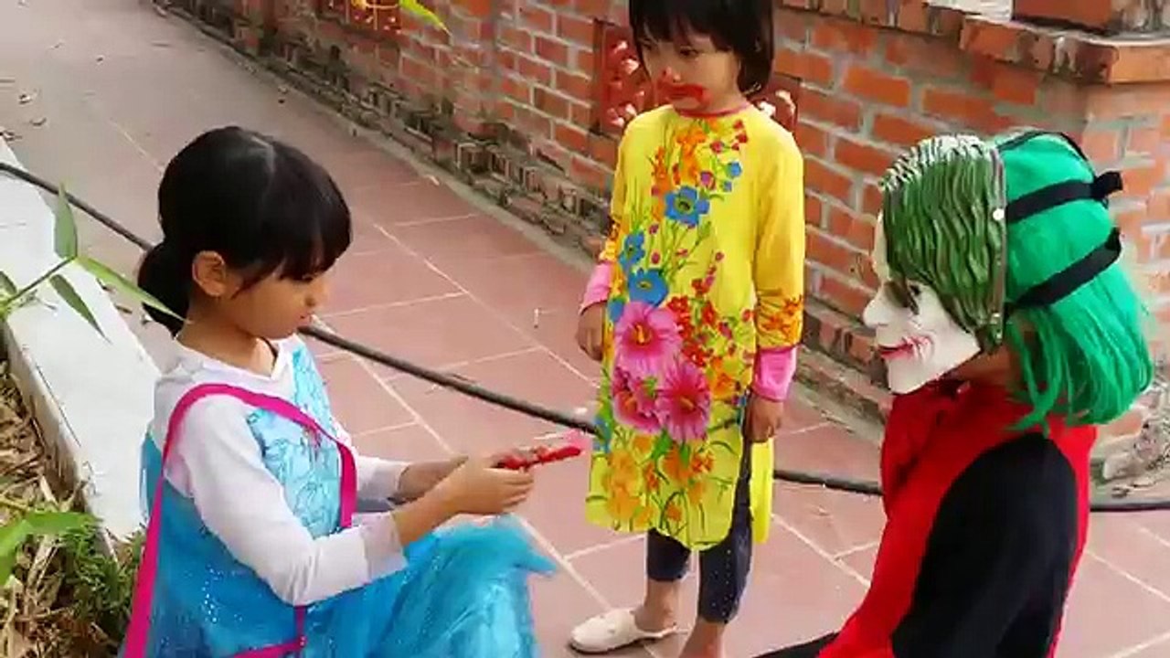 Frozen Elsa & Spiderman + Bad BABY JOKER Kidnapped Prank Supergirl, Spidergirl Funny Super