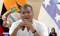 Presidente Correa se refirió a las declaraciones del saliente comandante general del ejercito