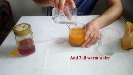 Golden water with Turmeric and Lemon says the morning elixir ( Recipe ) / Natural Master No.1