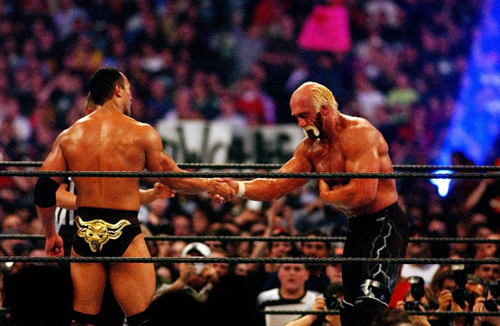 Ring the Damn Bell | The Rock vs Hulk Hogan | WrestleMania X8 - video  Dailymotion