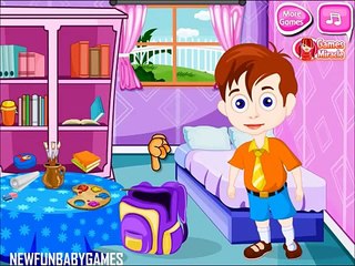 Baby Rons School Days Video Episode | New Baby School Day Games