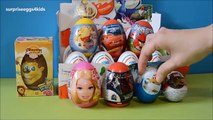Angry Bird Spiderman Disney Barbie Winnie Pooh Kinder surprise Eggs collection