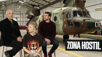 Zona hostil - Entrevista con el reparto