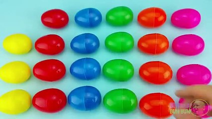 Learn Patterns with Surprise Eggs! Opening Surprise Eggs filled with Toys! Lesson 3