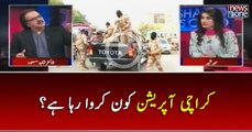 Karachi Operation kon karwa raha hay | Live with Dr Shahid Masood | 08   March 2017