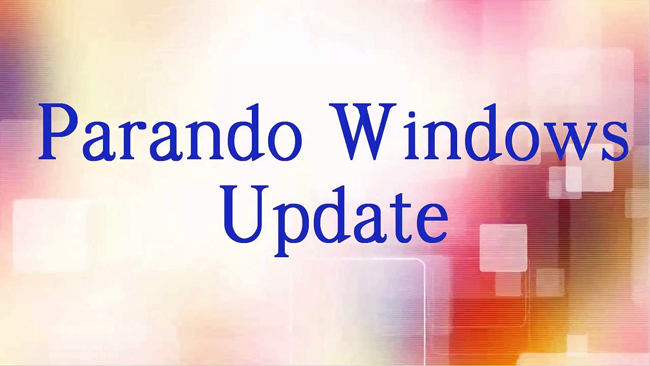 Parando Windows Update