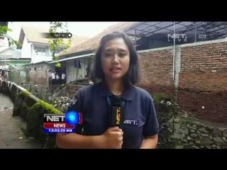 Live Report Tanggul Sungai Citepus Mulai Diperbaiki - NET 12