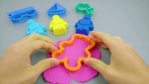 Learn Colors Play Doh Peppa Pig Creations with Play Doh Molds Fun & Creative for Kids