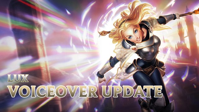 LOL PBE: Lux Voiceover Update