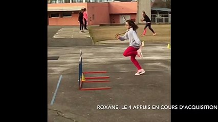 Les petites benjamines de la section.