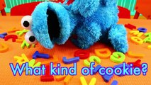 Sesame Street Cookie Monster Count and Crunch Eating Cars and Play-Doh