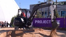 This is the Additive Manufacturing Excavator, the World's First 3D-Printed Digger
