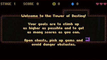 Tower Of Destiny [Gameplay] - Indie Android Infinite Platformer