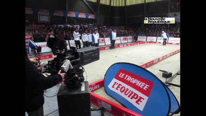 VIDEO. Tours : ambiance au boulodrome pour le Trophée l'Equipe