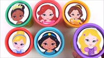 Play Doh BUBBLE GUPPIES SURPRISE EGGS Stacking Nesting Cups Pocoyo Disney Frozen HelloKitt