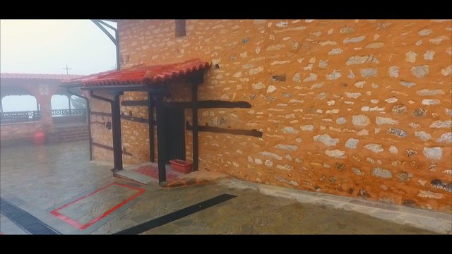 Tovoion Tv Ιερά Μονή Μεταμορφώσεως Δρυοβούνου υπό Ομίχλη και Βροχή By Dji Phantom 4