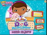 Learning Health Care Video with Doc McStuffins Lamb Injury Game Episode & Stuffed Animals