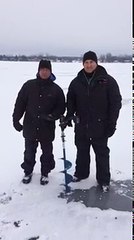 Ice Fishing with Bosch Tools (Bosch HDH183 Drill) - Ottawa Fastener Supply