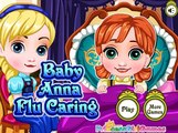 Disney Frozen Princess Elsa & Anna Game for Kids Baby Anna Flu Caring