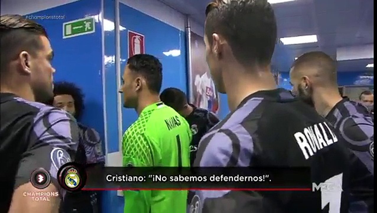 Le gros coup de gueule de Cristiano Ronaldo à la mi-temps du match contre Naples !