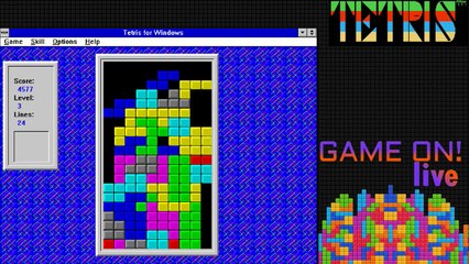 Feeling Puzzled -- Tetris for Windows (GAME ON! Replay "17)