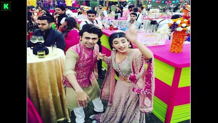 Farhan Saeed and Urwa Hocane at wedding in India