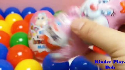#5 Play Doh Surprise Egg Toys #Kinder Surprise Maxi Eggs#PLAY DOH Kinder Play Doh