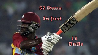 Darrane Sammy Insane Batting 52 of 19 balls Hong Kong Blitz T20 2017