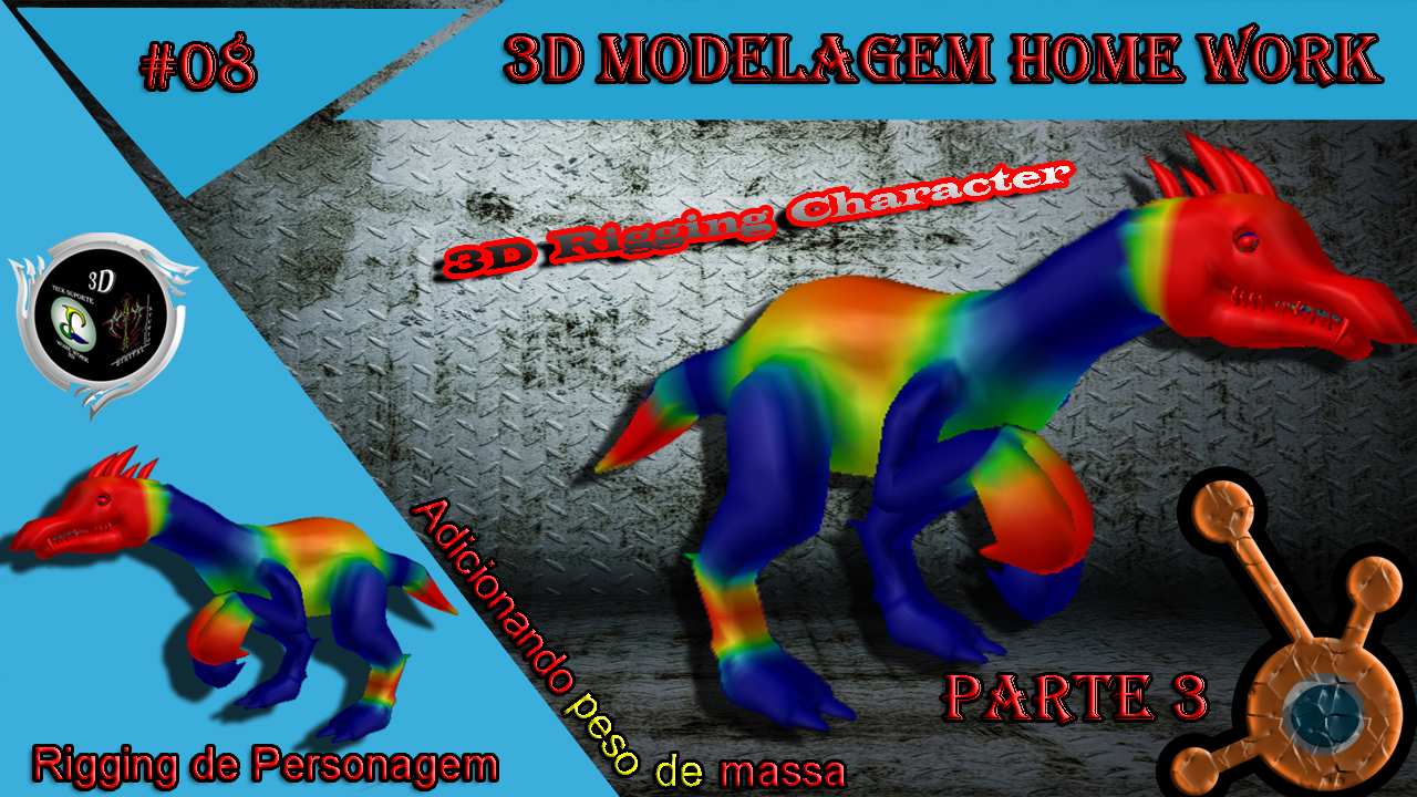 Rigging de Personagem - 3D Characters Rigging