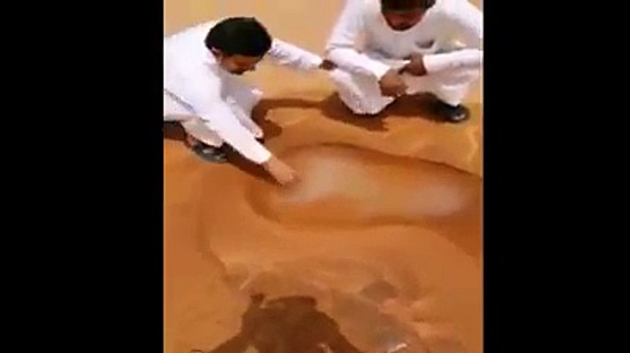 Fountain in desert - Miracle