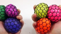Поделки цветов изменение мягкими стресс мяч, как сделать шарики комок слизи учим цвета мороженое слизь