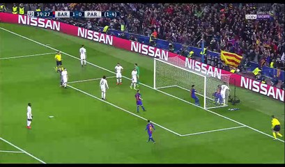 Layvin Kurzawa (Own goal) HD - Barcelona 2-0 PSG - 08.03.2017