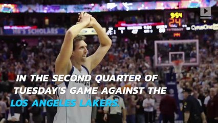 Dallas Mavericks' star Dirk Nowitzki joins 30,000-point club