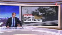 Saint-Denis : 54 personnes en garde à vue après des violences dans un lycée